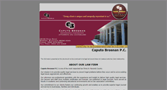 Desktop Screenshot of caputobrosnan.com